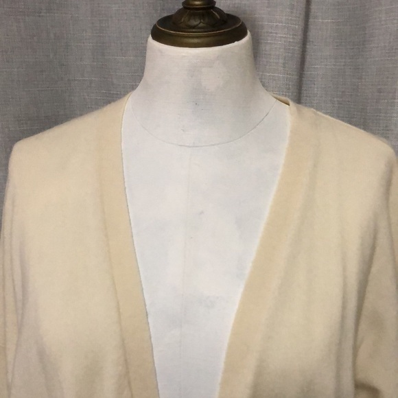 HPπ-NWT Athleta Step HemβStar GazerβWrap Sweater-Wool/Cashmere-Cream-Sz M - Picture 7 of 16